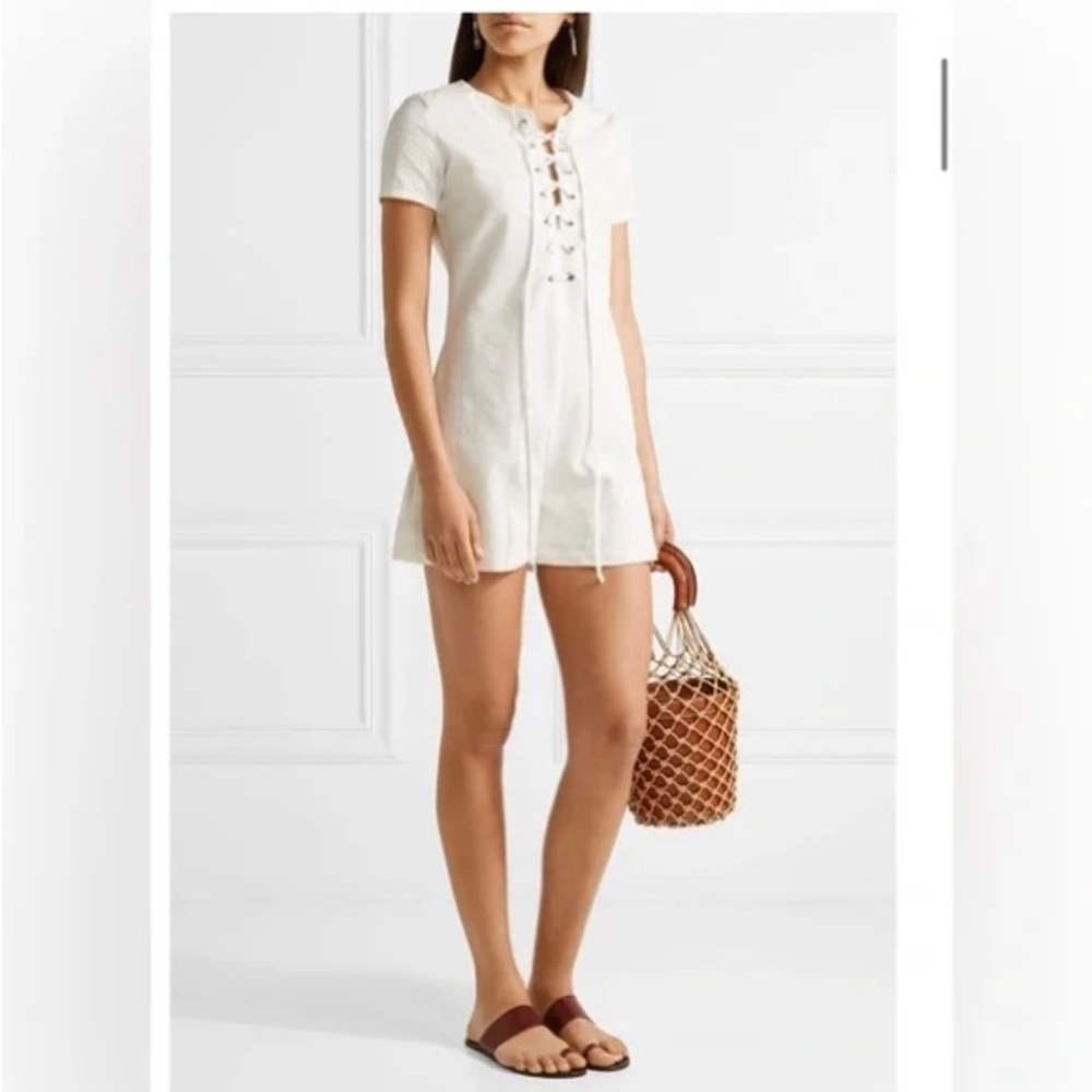 STAUD x Solid & Striped Arabella Short Jumpsuit